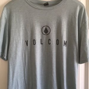 Men’s Light Blue Volcom T-Shirt